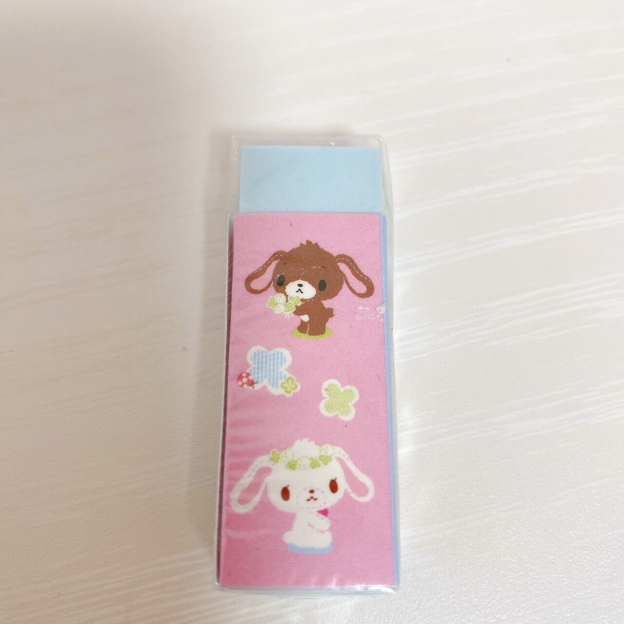 Sanrio Sugar Bunnies Memo Pad Notepad Pencils Eraser Ruler Set Stationery Rare