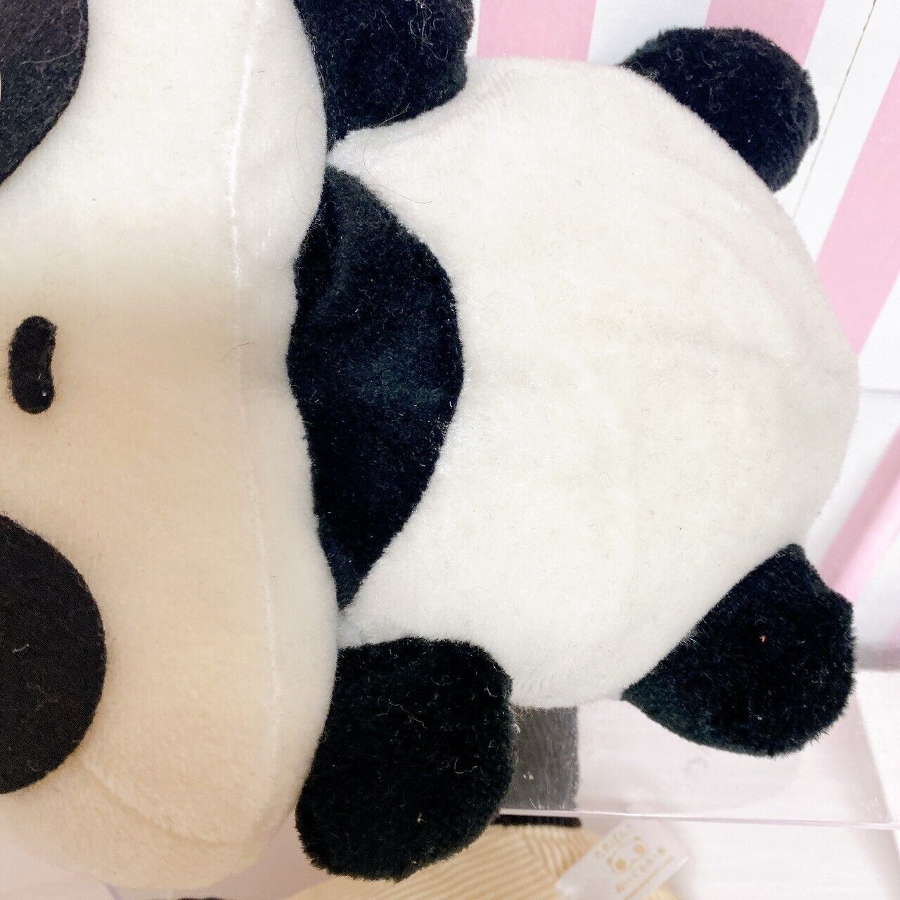 Tarepanda Plush Soft Stuffed Toy Doll Set 2 Panda White Black Fluffy Animals