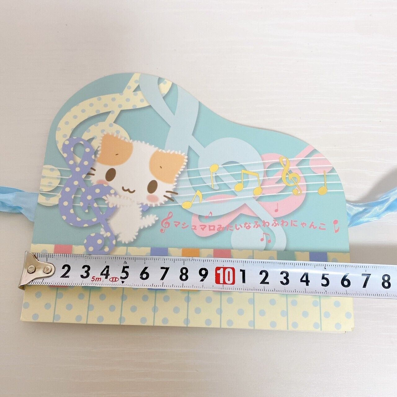 Sanrio Masyumaro Fluffy Fuwa Nyanko Marshmallow Letter Writing Notepad Memo