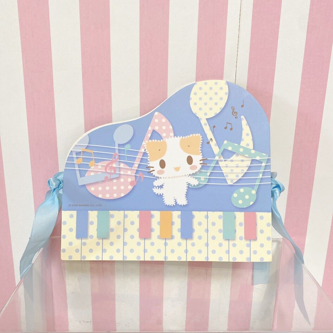 Sanrio Masyumaro Fluffy Fuwa Nyanko Marshmallow Letter Writing Notepad Memo