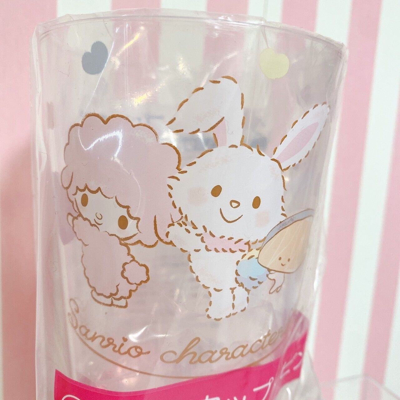 Sanrio Wish Me Mel Pompompurin Snack Bowl Clear Bottle Set 2 Kawaii Character