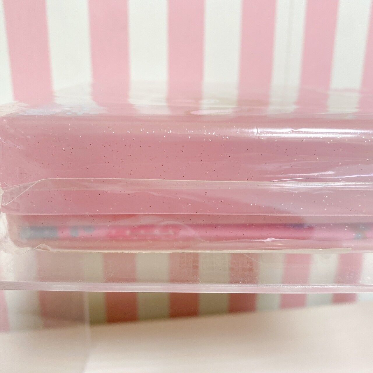 Sanrio Sugar Bunnies Stationery Box Pink Shirousa Kurousa Kawaii Character Rare