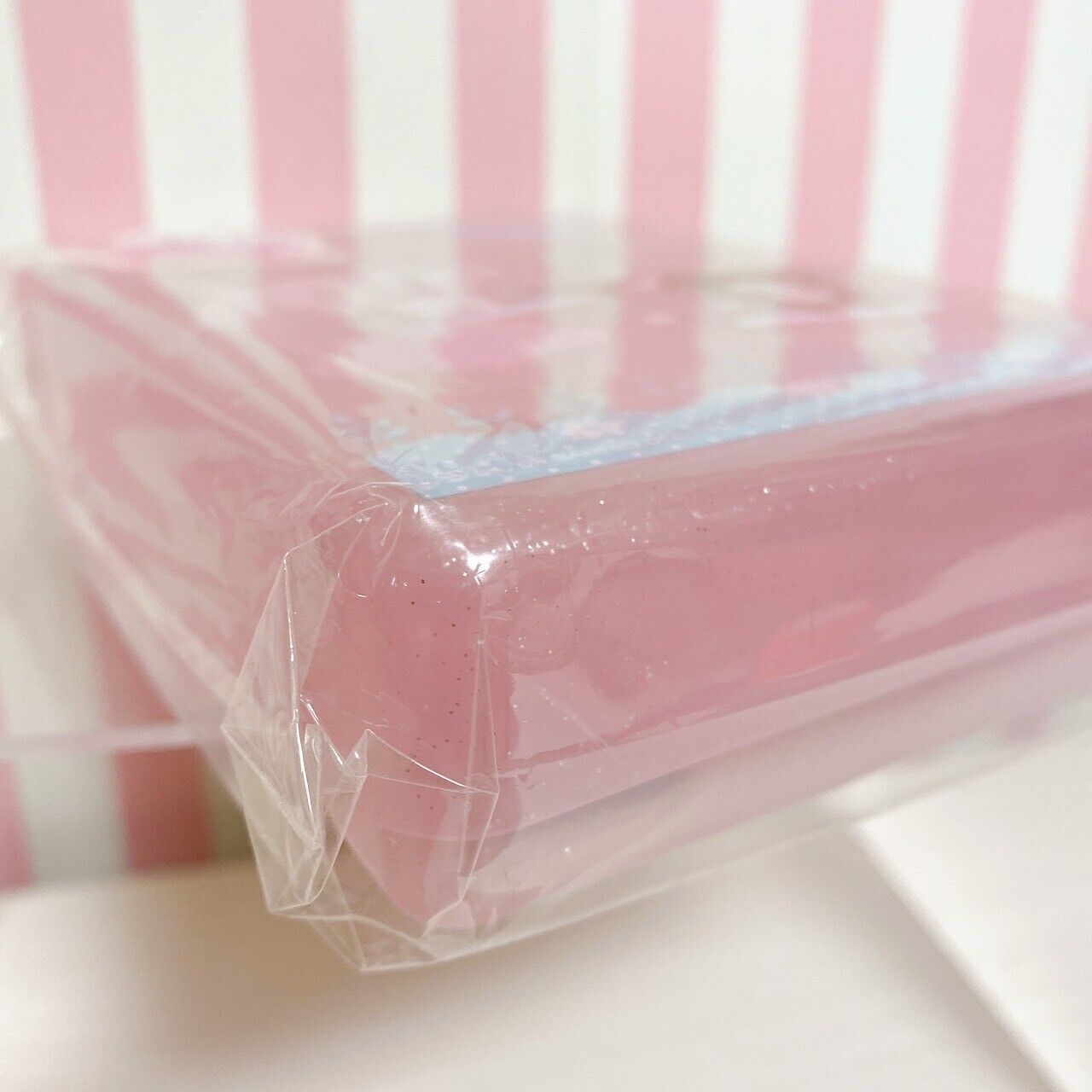 Sanrio Sugar Bunnies Stationery Box Pink Shirousa Kurousa Kawaii Character Rare