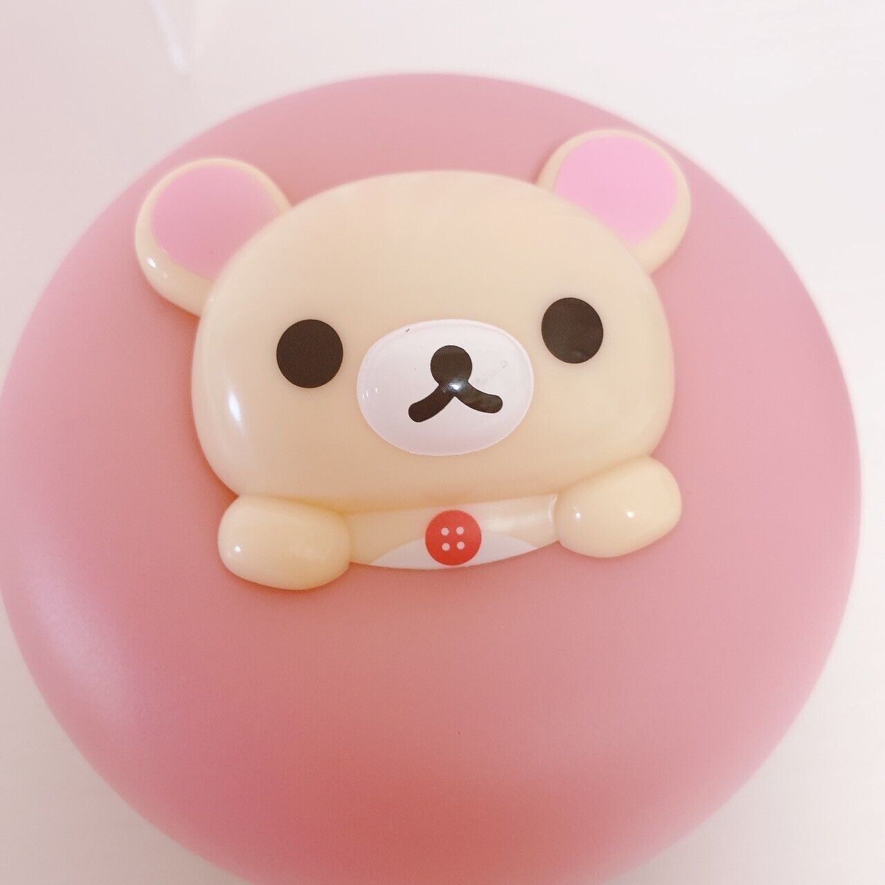 Rilakkuma Korilakkuma Accessory Case Set 2 Doughnut Brown Pink White Bear Kawaii