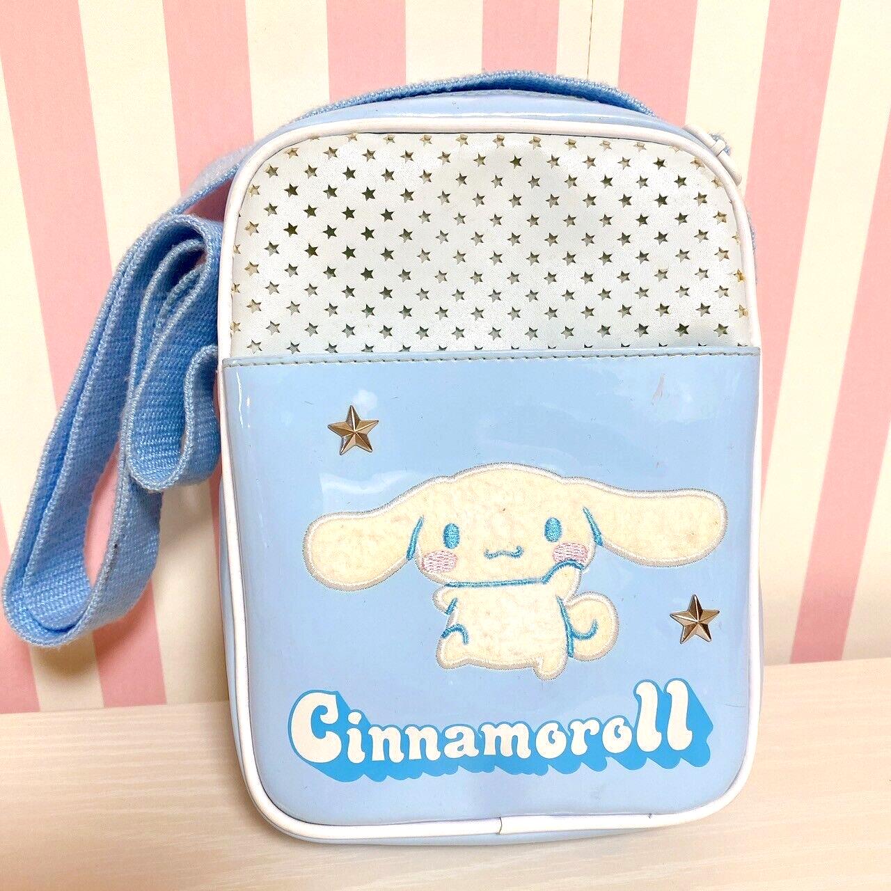 Sanrio Cinnamoroll Pochette Waist Shoulder Bag Light Blue Star Character Kawaii