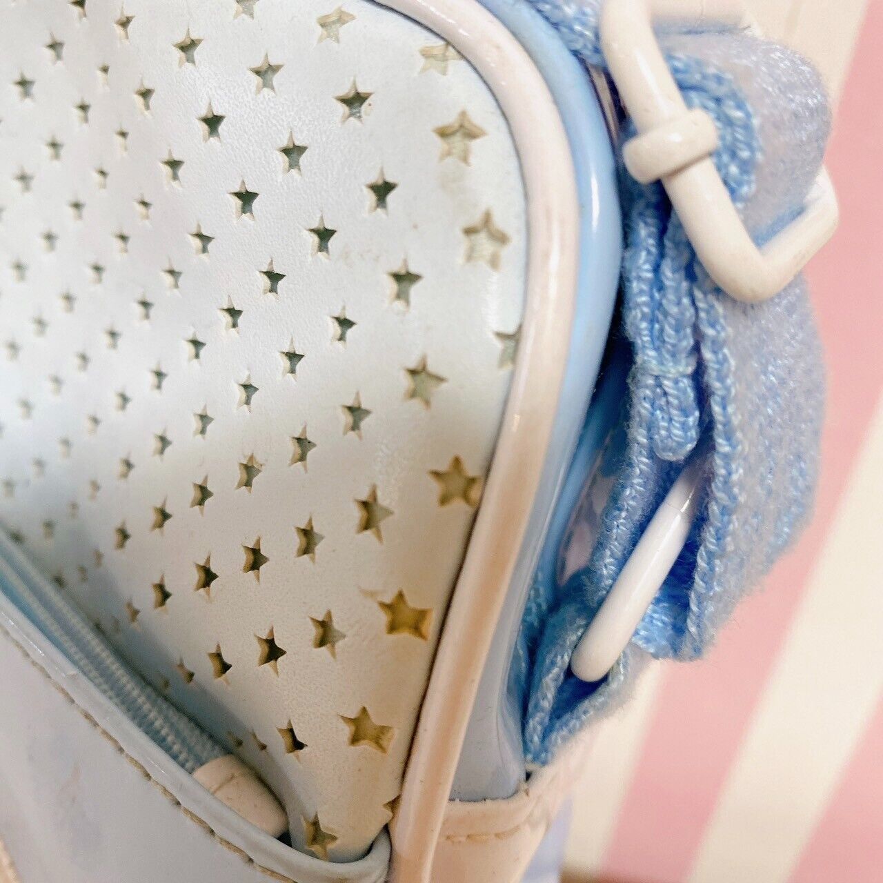 Sanrio Cinnamoroll Pochette Waist Shoulder Bag Light Blue Star Character Kawaii