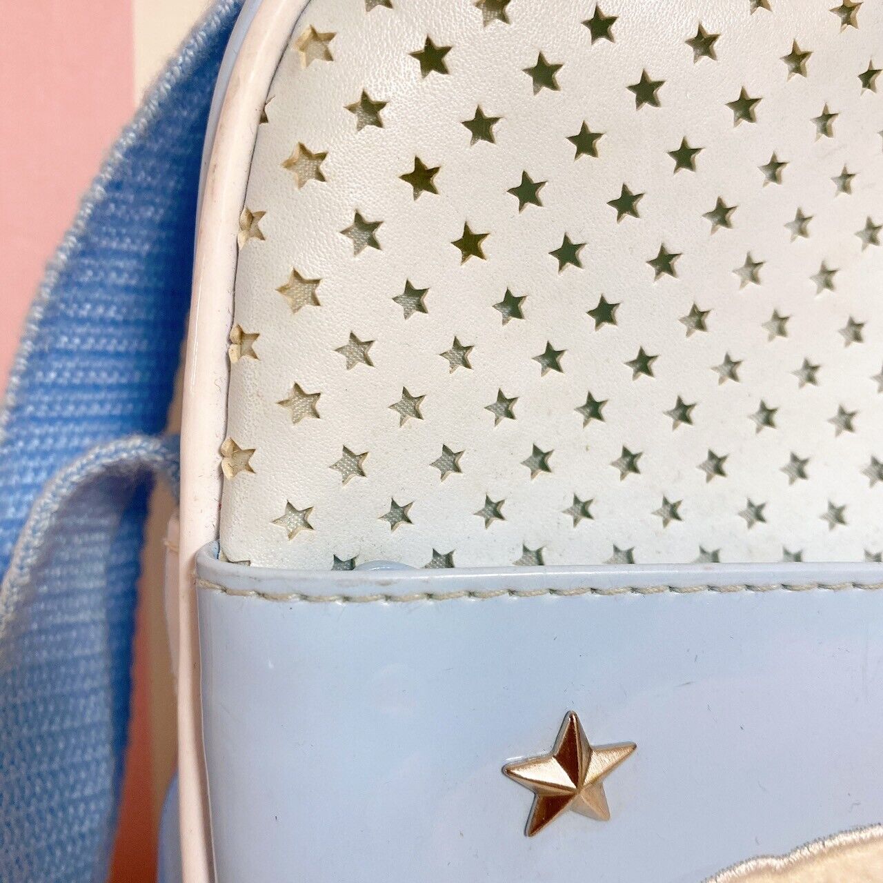 Sanrio Cinnamoroll Pochette Waist Shoulder Bag Light Blue Star Character Kawaii