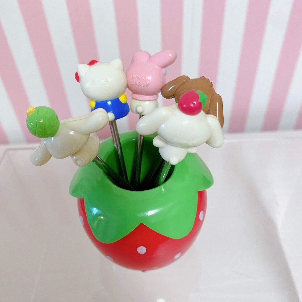 Sanrio Pick Set Hello Kitty My Melody Cinnamoroll Sugar Bunnies Strawberry Rare