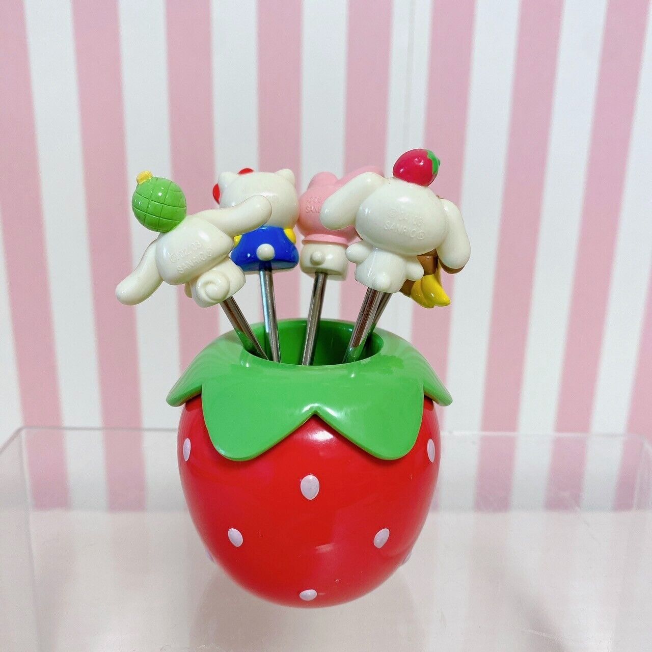 Sanrio Pick Set Hello Kitty My Melody Cinnamoroll Sugar Bunnies Strawberry Rare