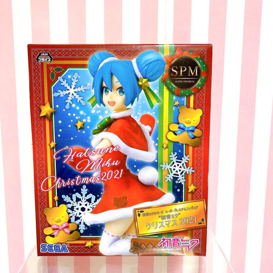 Sega Hatsune Miku Mini Figure Christmas 2021 Super Premium Kawaii Character Rare