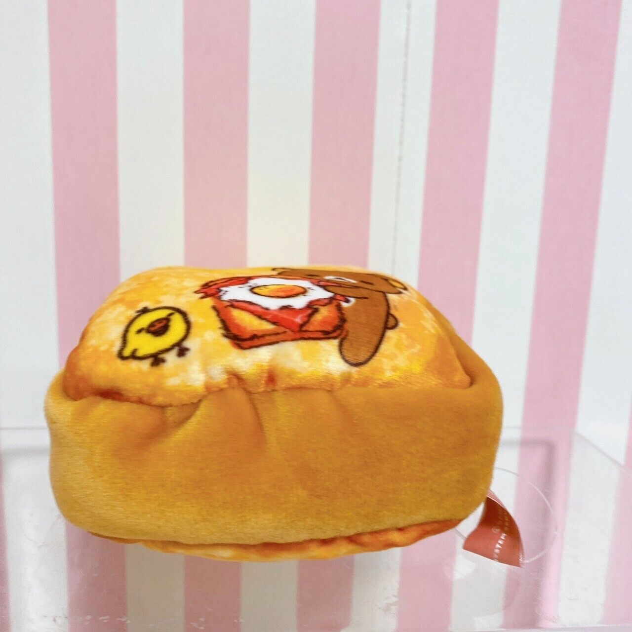 Rilakkuma Korilakkuma SanX Sticky Bread Pouch Bear Fluffy Character Kawaii Rare