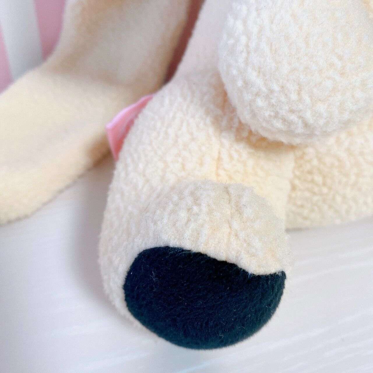 Hanyou Usagi All Purpose Bunny 501 Plush Soft Stuffed Toy Sleepboa Look White