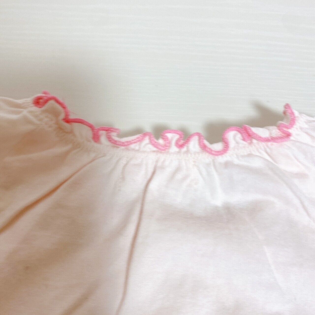 Mezzo Piano T-shirt Pink Size 100cm Strawberry Short Sleeve Frill Character Rare