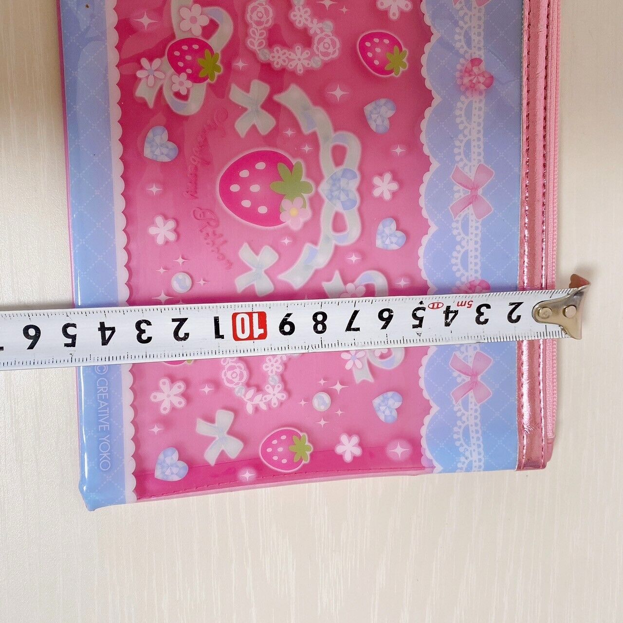 Mother Garden Pouch Mother Goose Forest Strawberry Ribbon Pink Heart Kawaii Rare