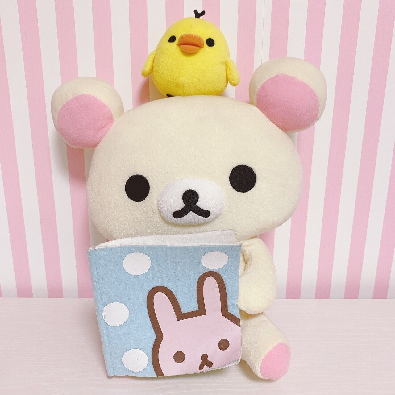 Korilakkuma Kiiroitori Situation Plush Soft Stuffed Toy Doll Kawaii Character