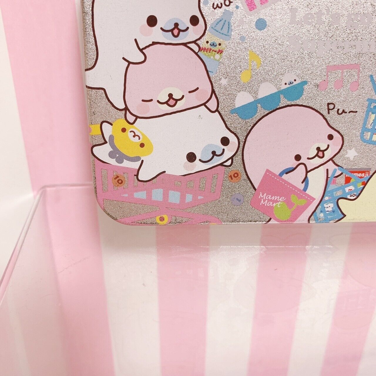 San-X Mamegoma Sakuragoma Soragoma Can Pen Case Shopping Character Kawaii Rare