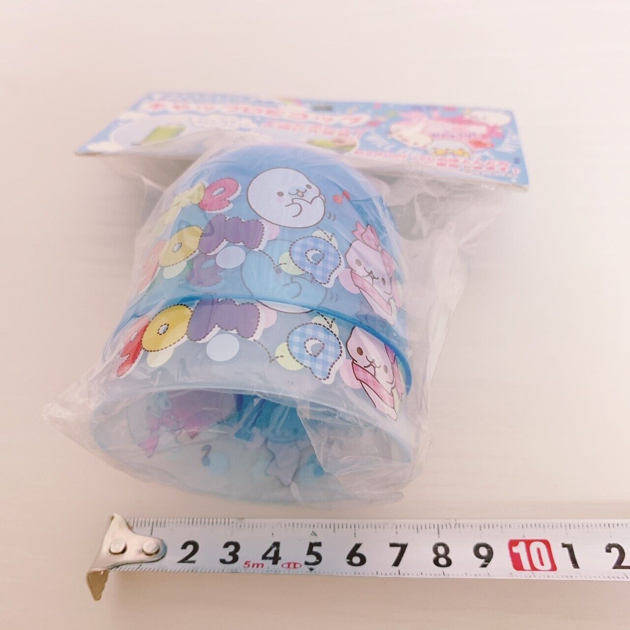 San-X Mamegoma Sakuragoma Bottle Cap DE Cup Blue Kids Kawaii Character Rare