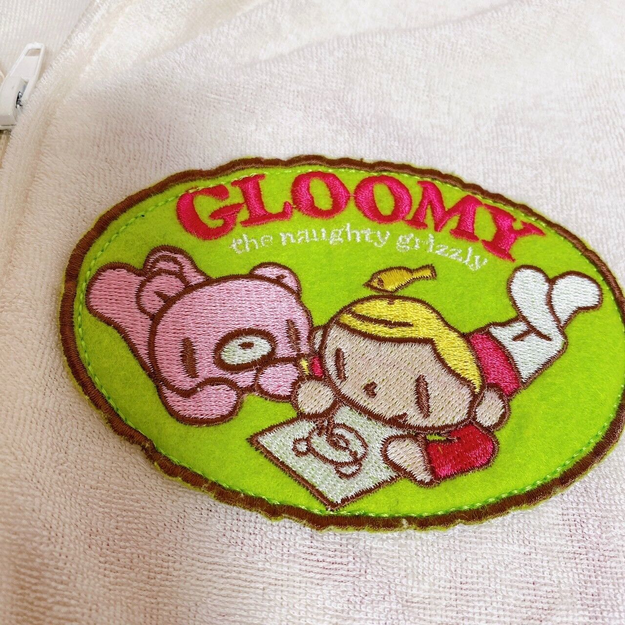 Gloomy Bear Bloody Hoodie Short Sleeve Baby White Hood Clothing Character Kawaii