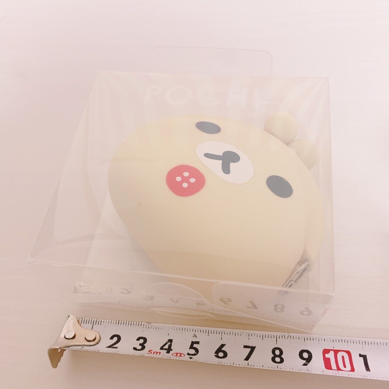 Korilakkuma Kiiroitori Silicone Wallet Accessory Case White Kawaii Character