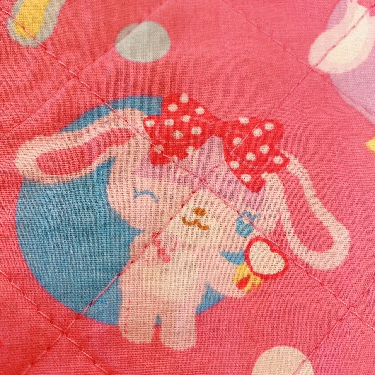 Sanrio Sugar Bunnies Lesson Bag Handbag Pink Hanausa Momousa Ribbon Star Kawaii