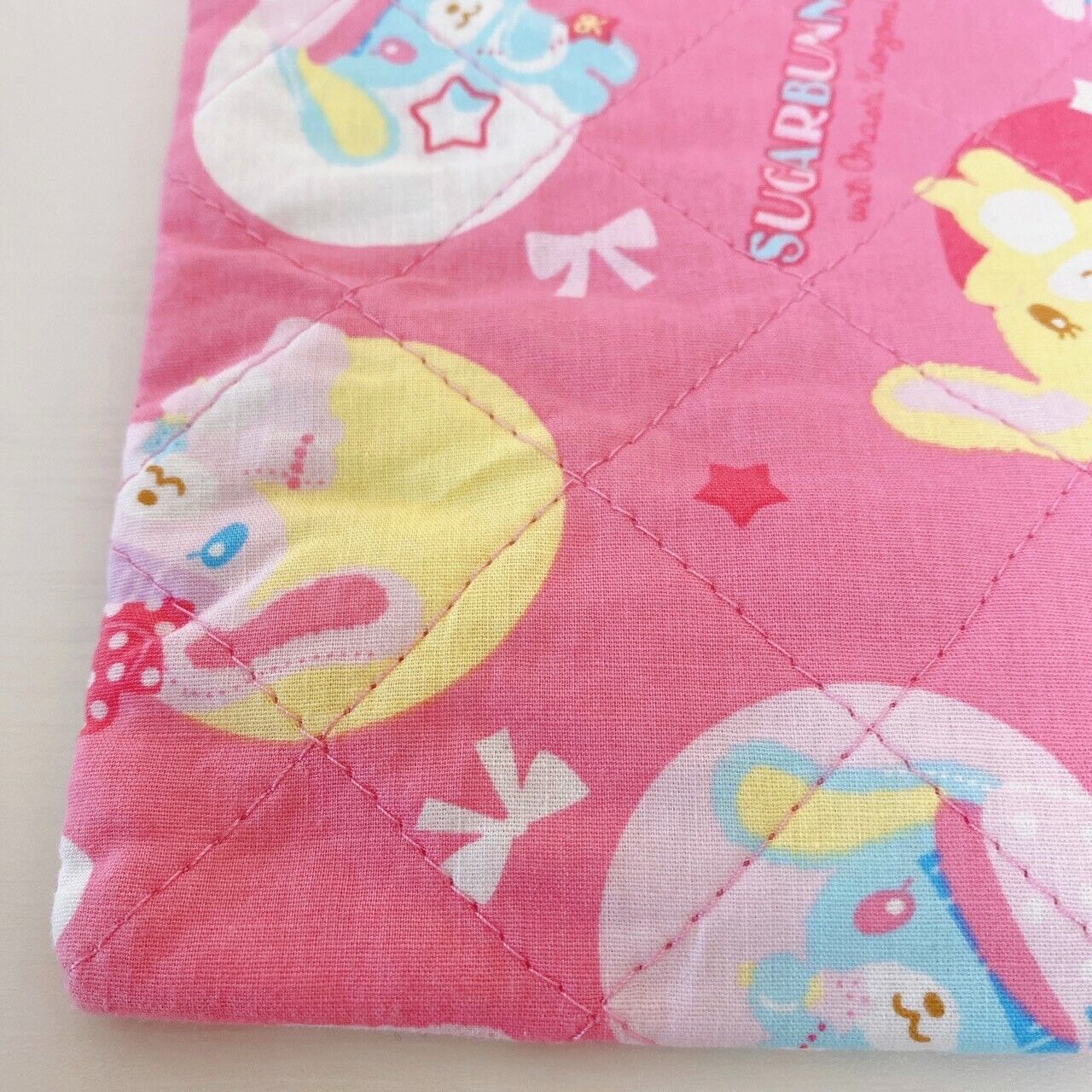 Sanrio Sugar Bunnies Lesson Bag Handbag Pink Hanausa Momousa Ribbon Star Kawaii