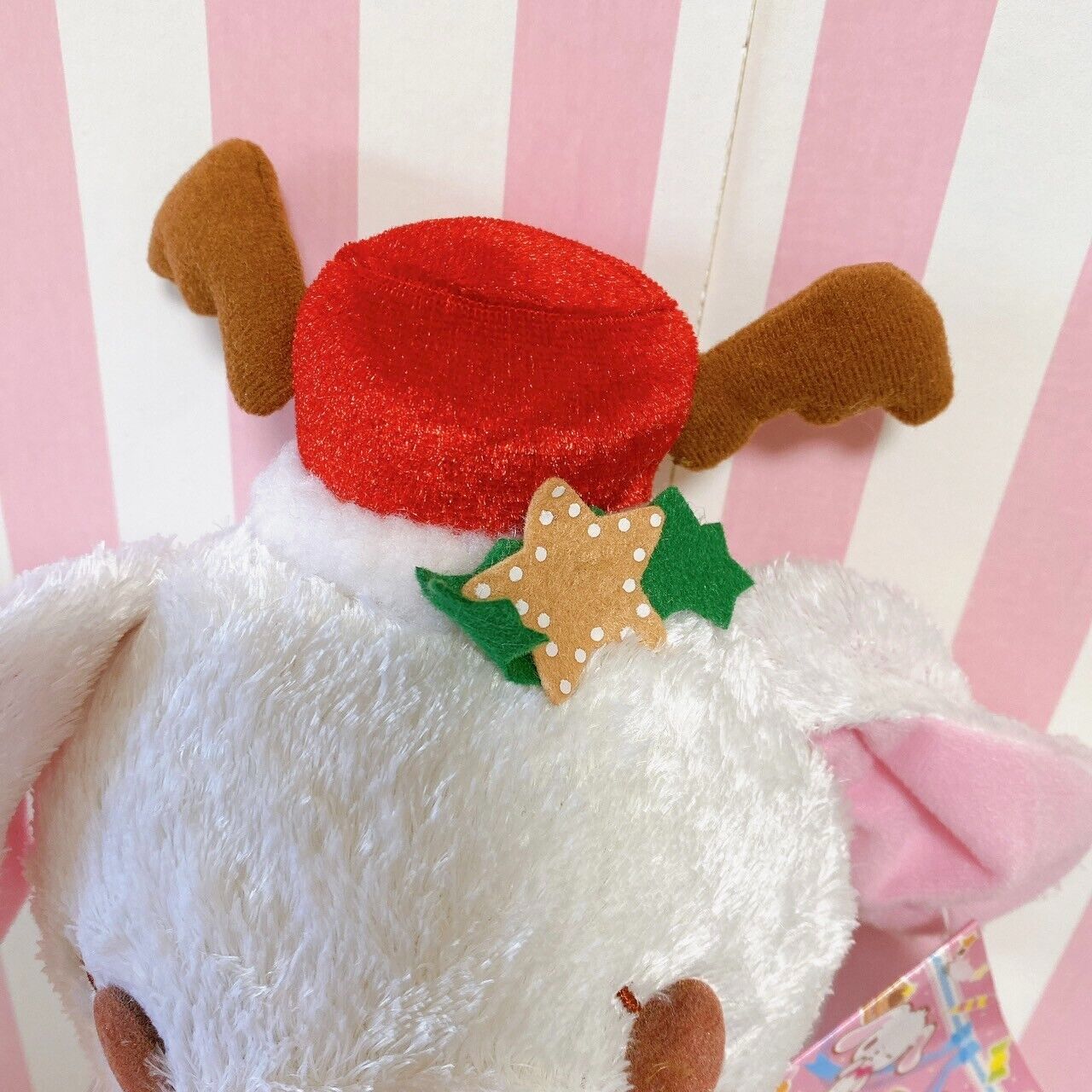 Sanrio Sugar Bunnies Plush Set 2 Soft Toy Christmas Xmas Santa Claus Reindeer