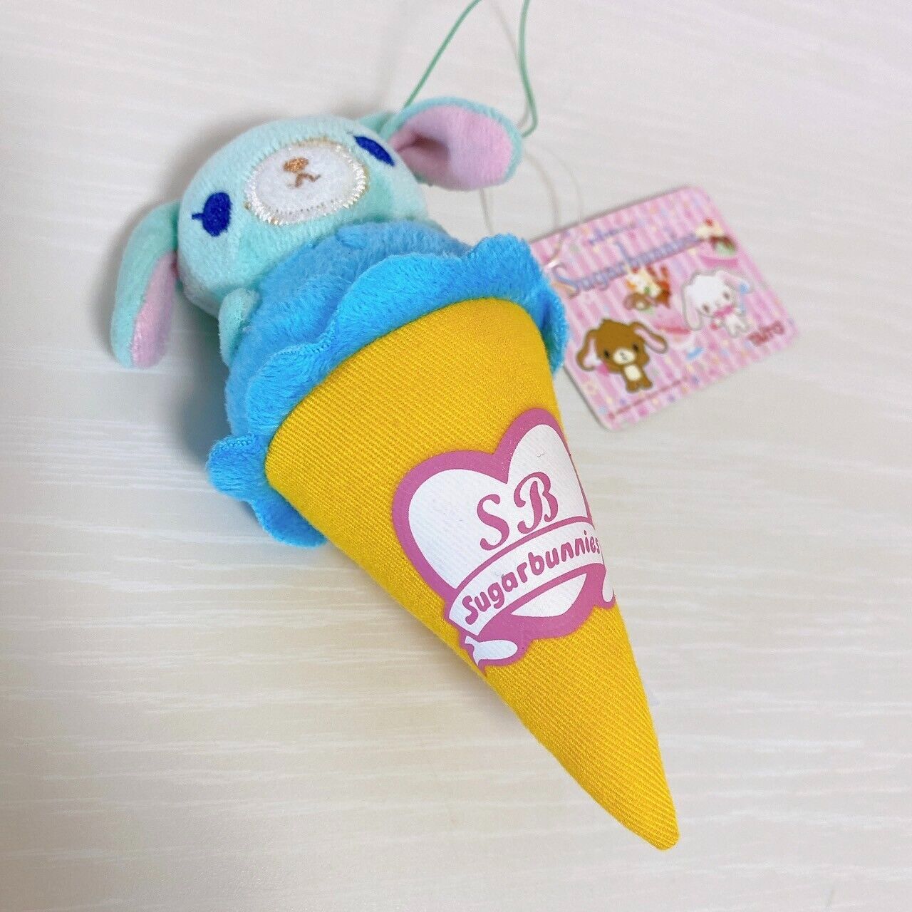 Sanrio Sugar Bunnies Mascot Set 4 Ice Cream Shirousa Kurousa Mintusa Buchiusa