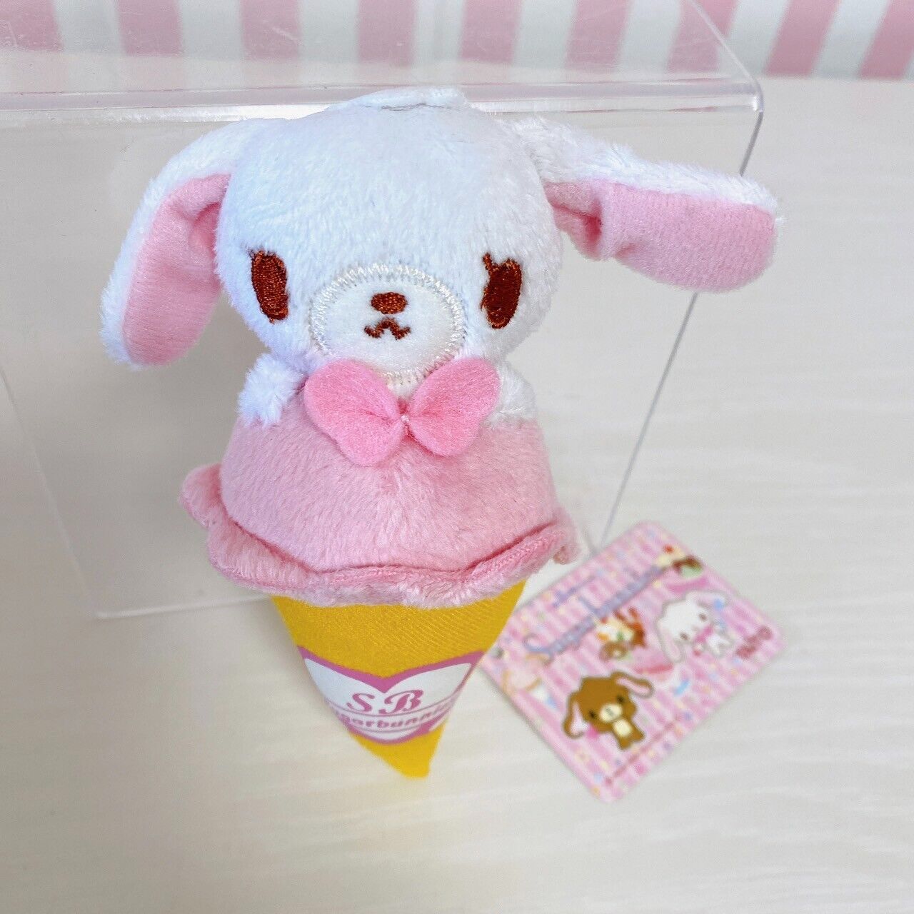 Sanrio Sugar Bunnies Mascot Set 4 Ice Cream Shirousa Kurousa Mintusa Buchiusa