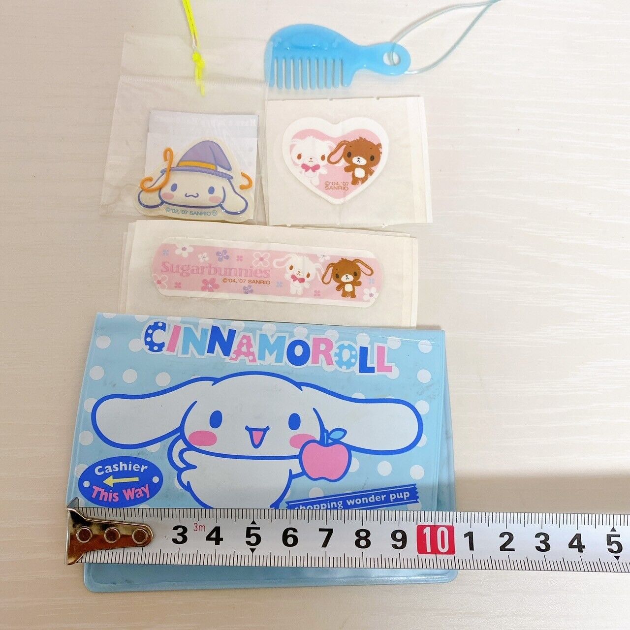 Sanrio Sugar Bunnies Cinnamoroll Band-Aid Case Set Heart Halloween Blue Kawaii