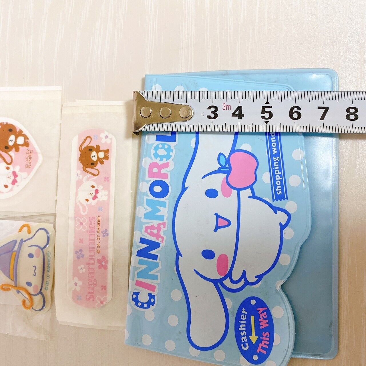 Sanrio Sugar Bunnies Cinnamoroll Band-Aid Case Set Heart Halloween Blue Kawaii