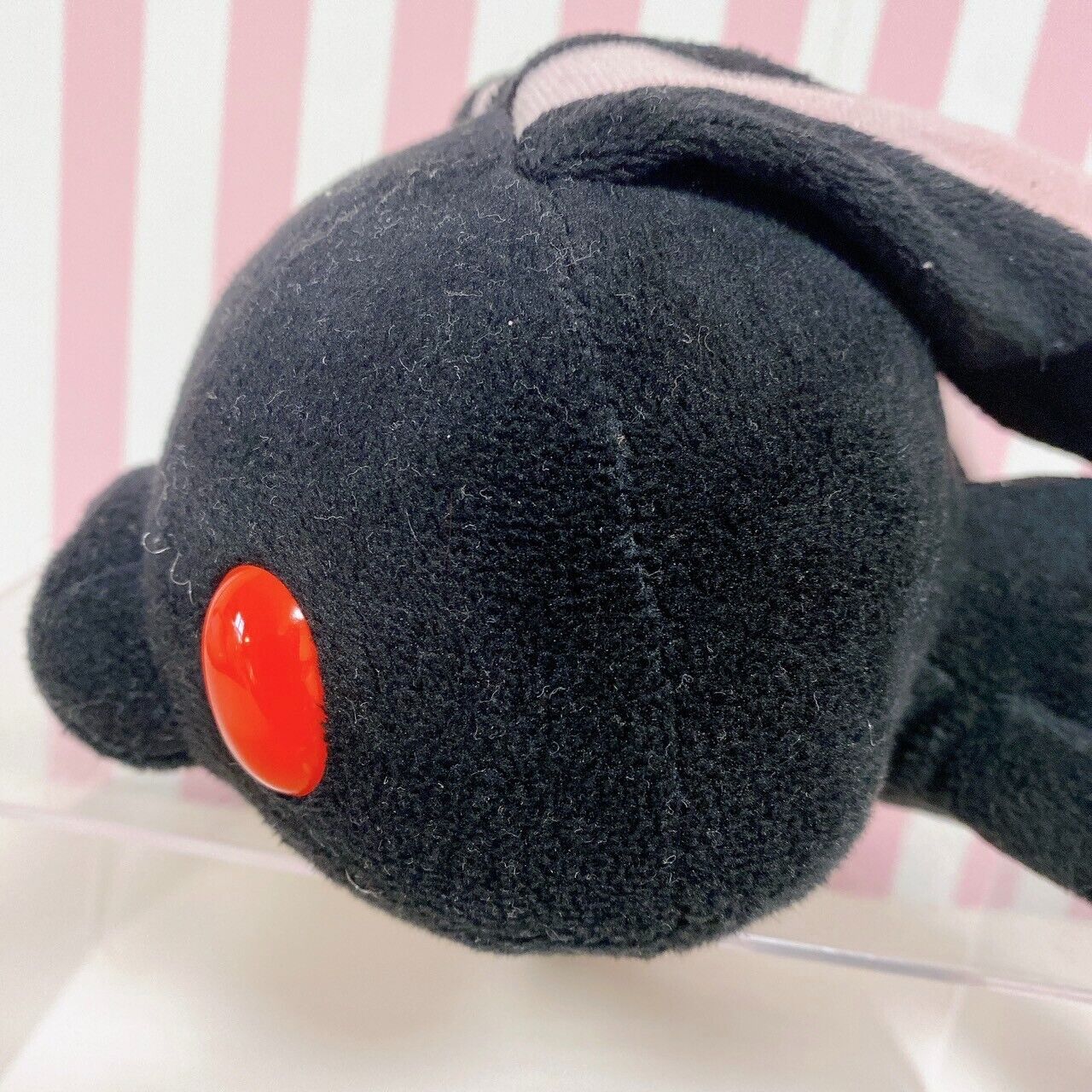 Chax GP Gloomy All Purpose Rabbit Stuffed Toy 252 Lying Down Pink Black 2 Set