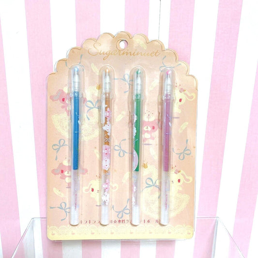 Sanrio Sugar Minuet Bunnies Twinkle Pen Sets Stationery Character Kawaii Rare