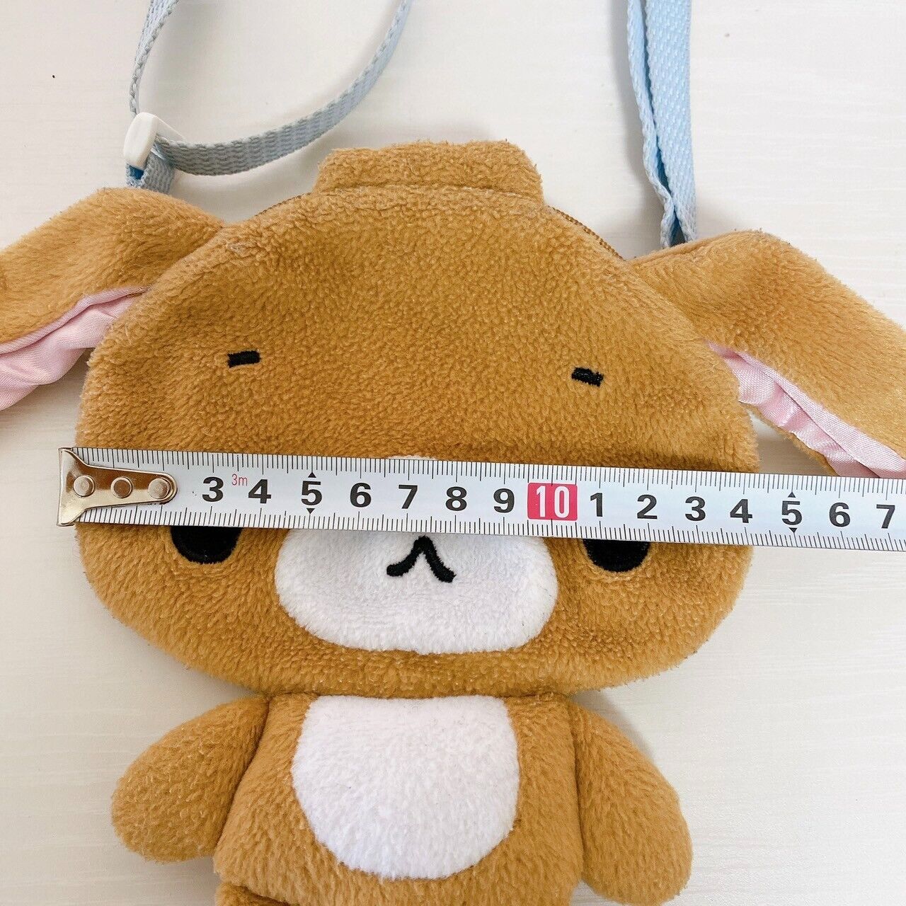 Sanrio Sugar Bunnies Kurousa Pouch Brown Fluffy Pochette Adjustment Kawaii Rare