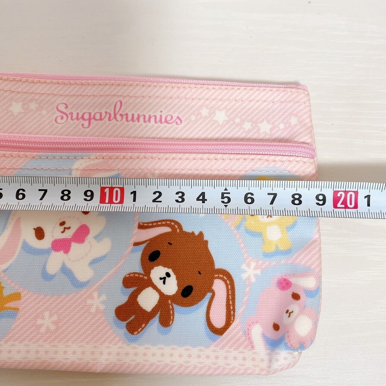 Sanrio Sugar Bunnies Pouch Pink Shirousa Kurousa Rabbit Strawberryusa Pandausa