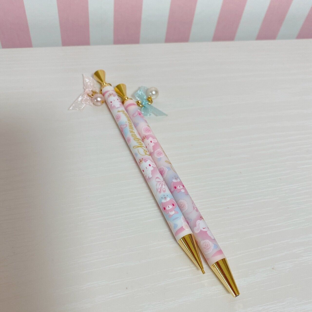 Sanrio Sugar Minuet Bunnies Ballpoint Pen Sets Stationery Character Kawaii Rare