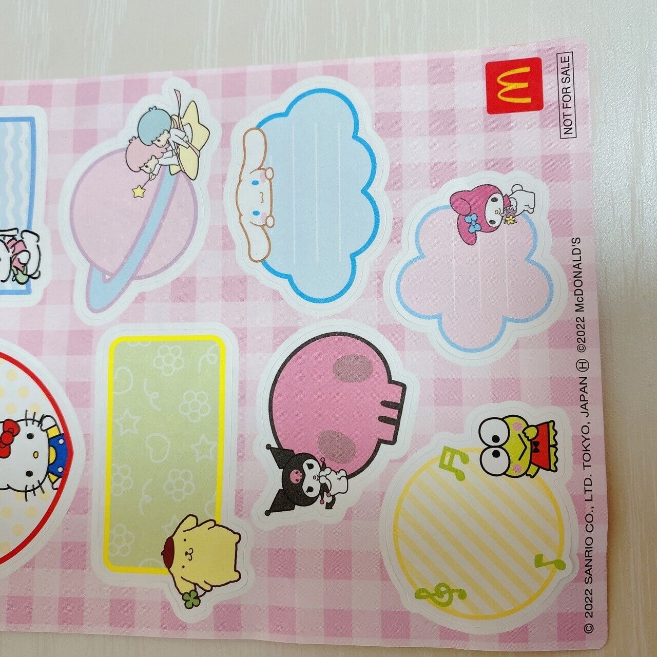 Sanrio Sugar Bunnies Mirror Carrying Toy 3 Set Girl Kids Character Kawaii Rare