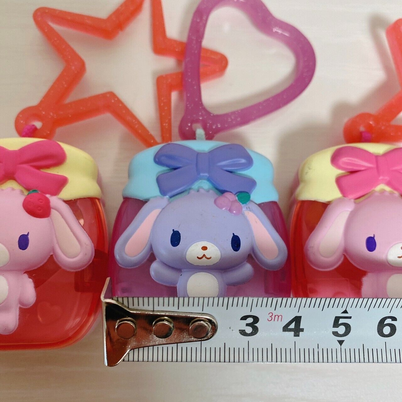 Sanrio Sugar Bunnies Mirror Carrying Toy 3 Set Girl Kids Character Kawaii Rare