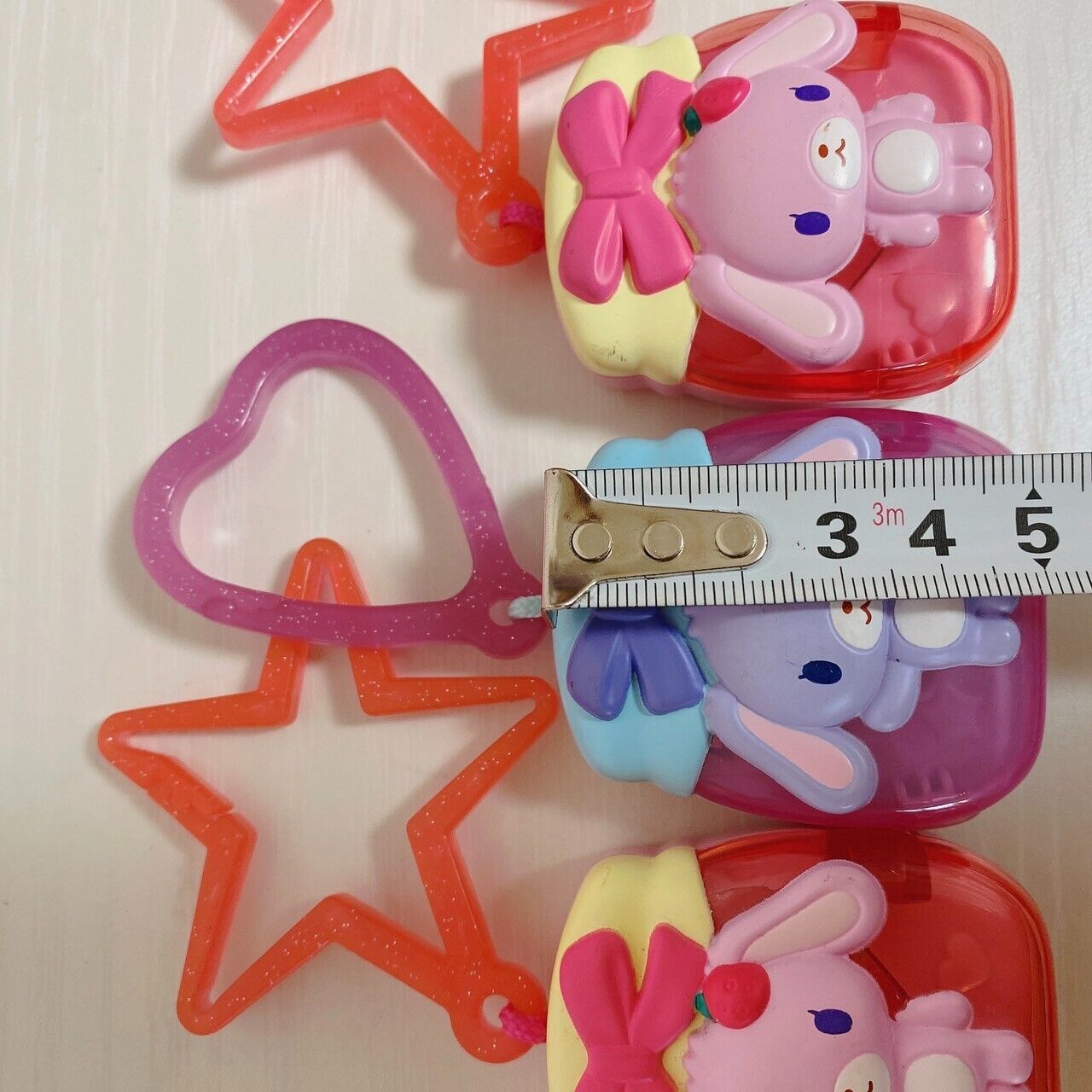 Sanrio Sugar Bunnies Mirror Carrying Toy 3 Set Girl Kids Character Kawaii Rare