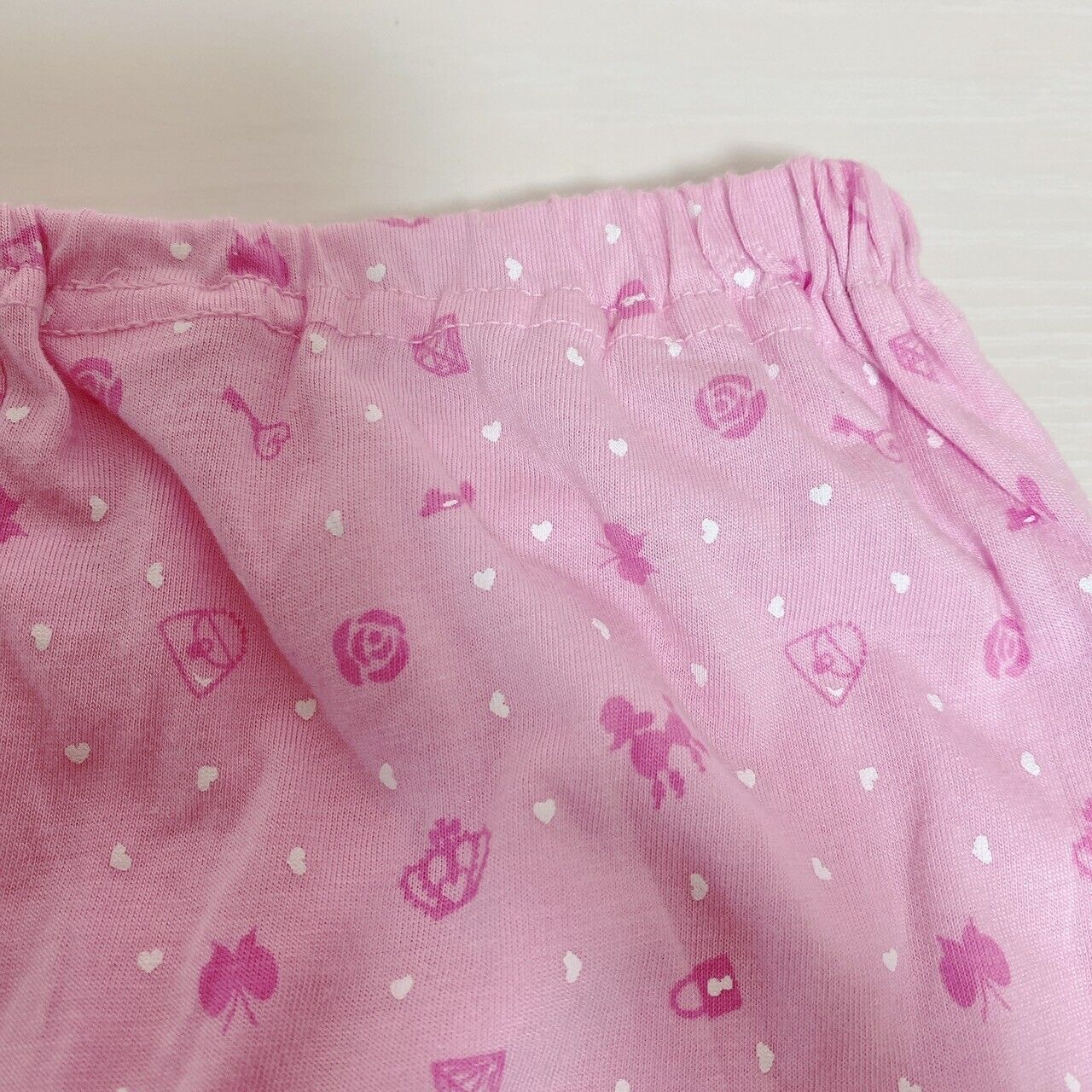 Sanrio Sugar Bunnies Pajamas Kids 100cm Pink Frill Ribbon Kawaii Character Rare