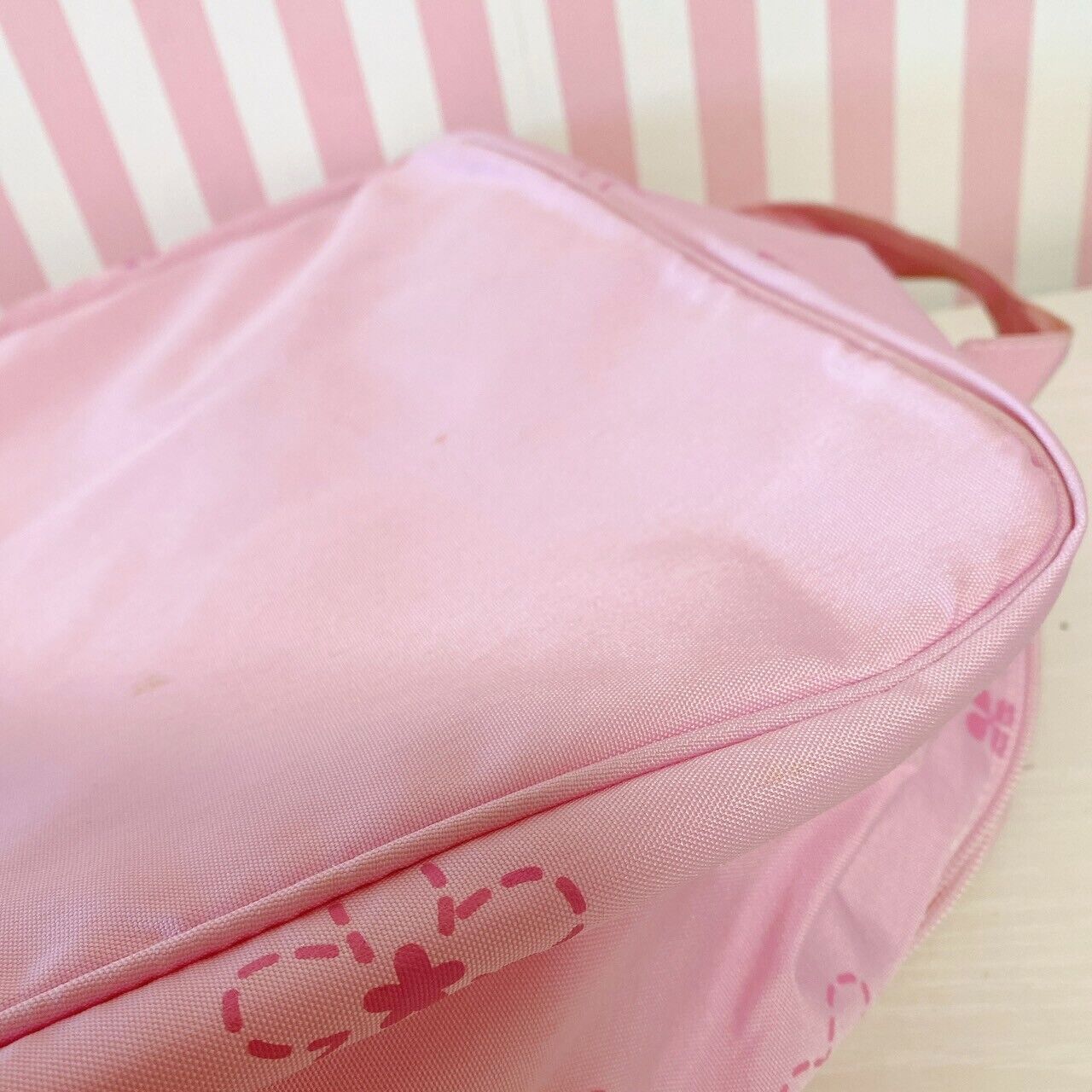 Sanrio Sugar Bunnies Storage Case Pink Flower Shirousa Kurousa Butterfly Kawaii