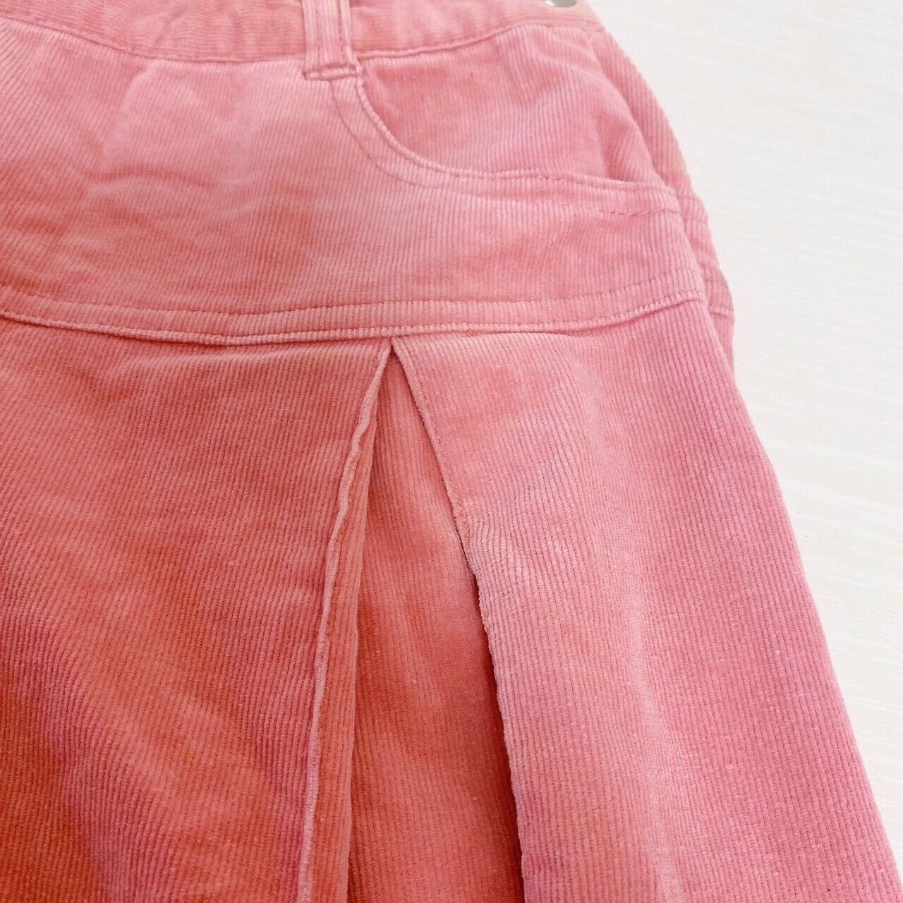 Sanrio Usahana corduroy Skirt Pink 120 Size Kawaii Kids Rabbit Character