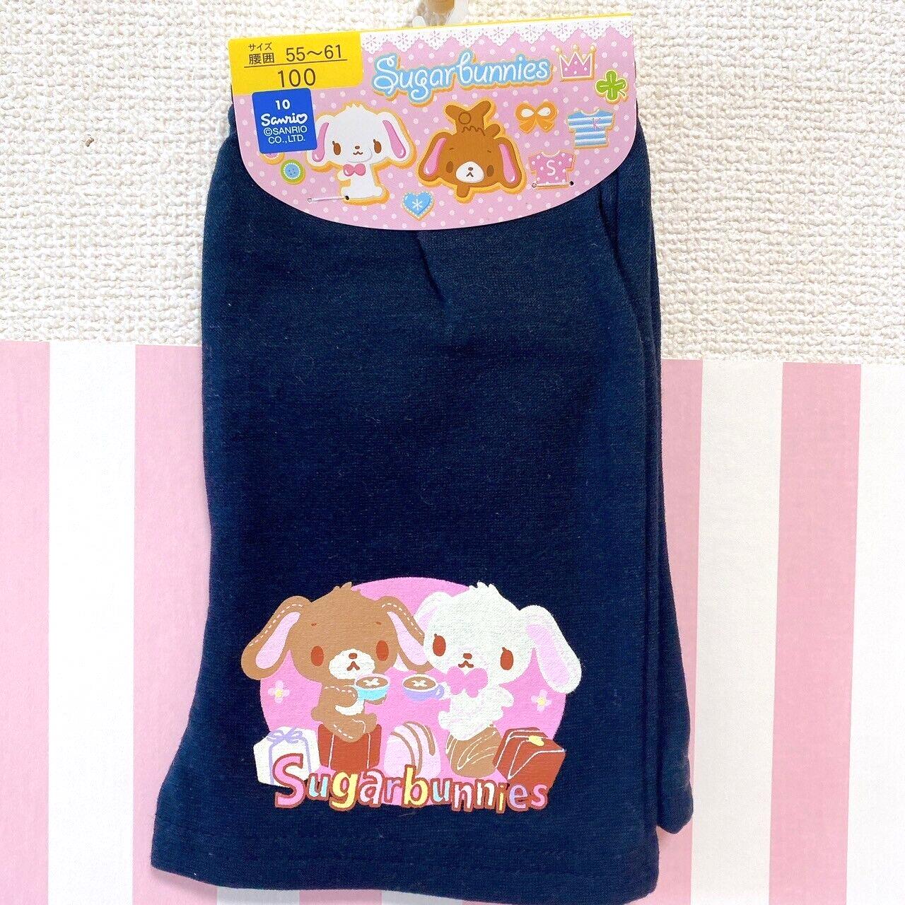 Sanrio Sugar Bunnies Spats 100cm Black Short Length Shirousa Kurousa Chocolate