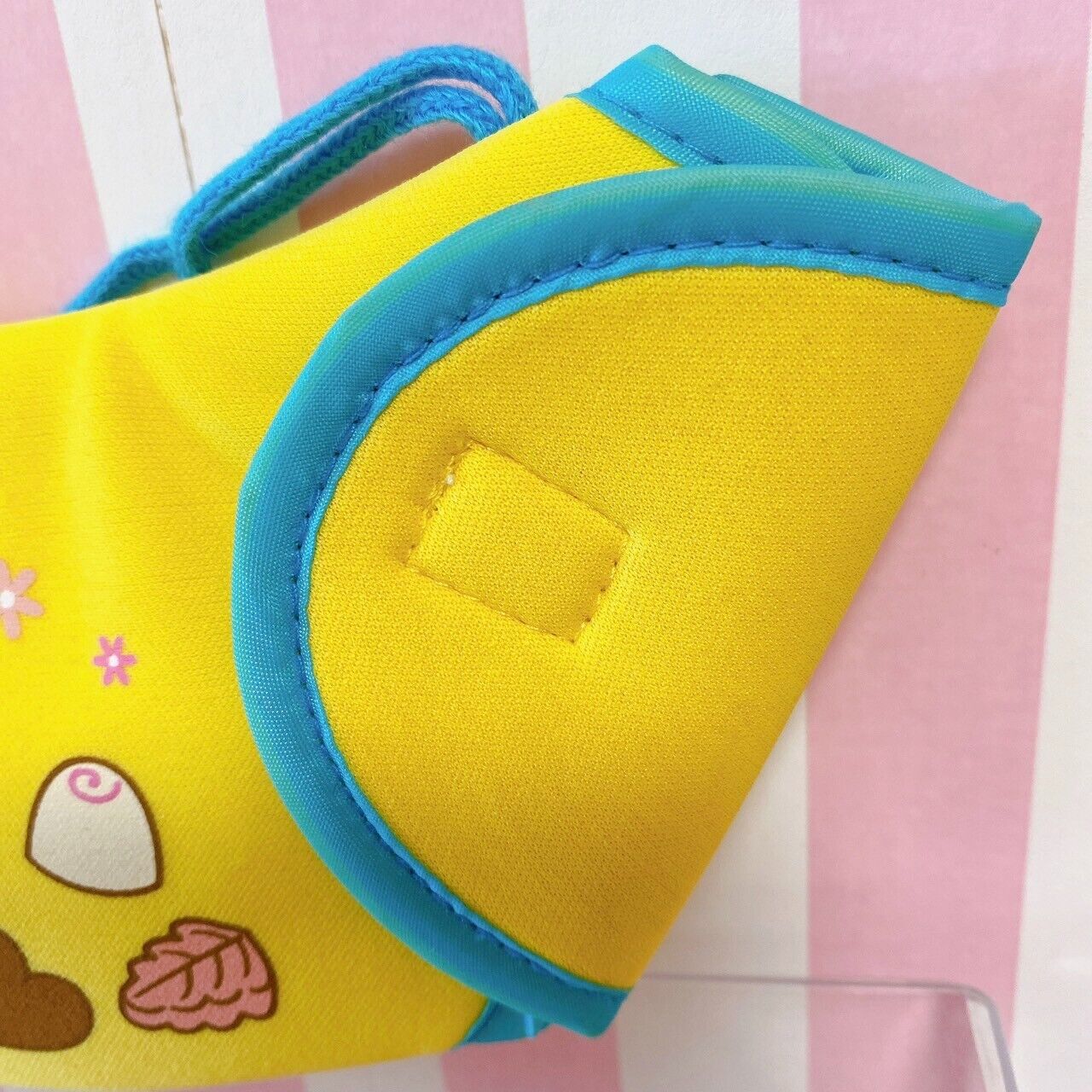 Sanrio Sugar Bunnies Pouch Card Set Banana Shirousa Kurousa Yellow Sweets Cake