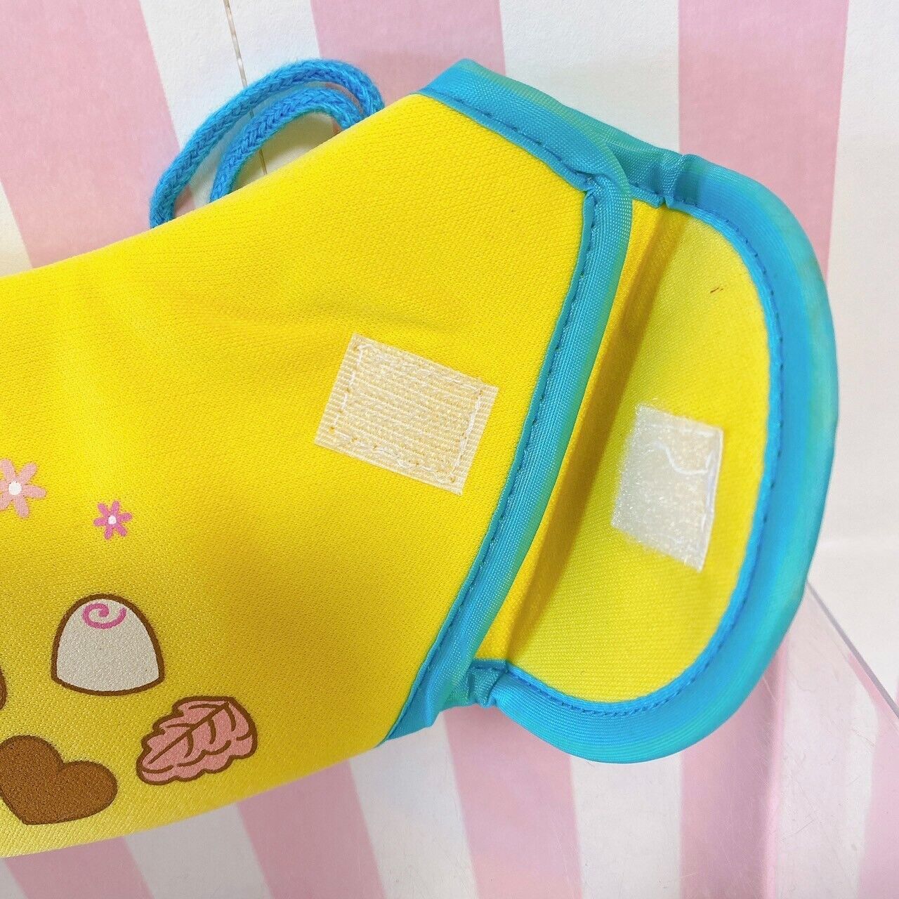 Sanrio Sugar Bunnies Pouch Card Set Banana Shirousa Kurousa Yellow Sweets Cake