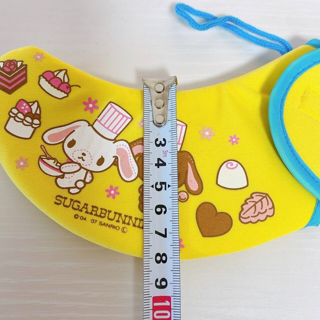 Sanrio Sugar Bunnies Pouch Card Set Banana Shirousa Kurousa Yellow Sweets Cake