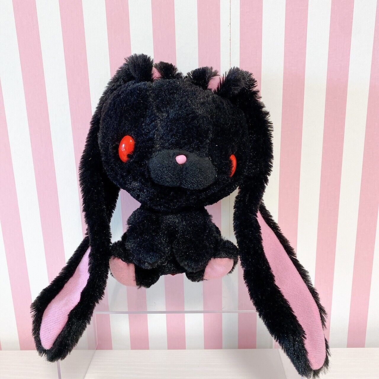 Hanyou Usagi All Purpose Bunny 247 Plush Soft Stuffed Toy Doll Black Small Rare