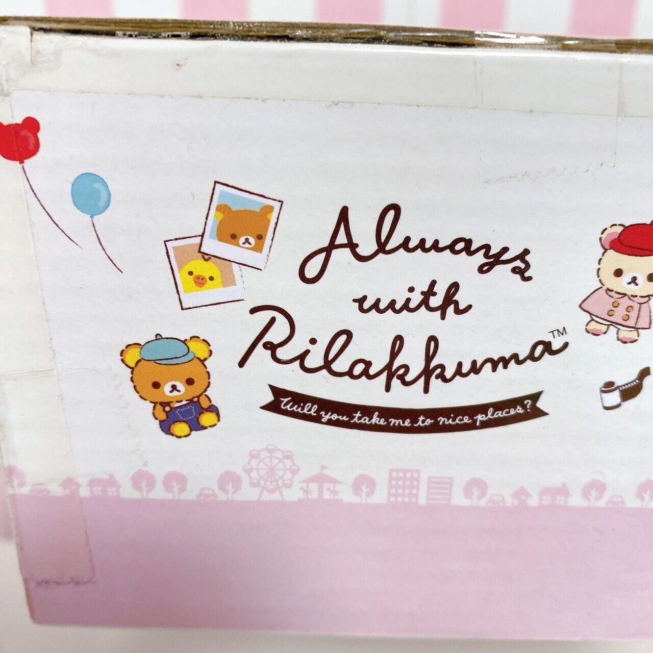 Rilakkuma Korilakkuma SanX Mini Digital Toy Camera Pink Frame Design Kawaii Rare