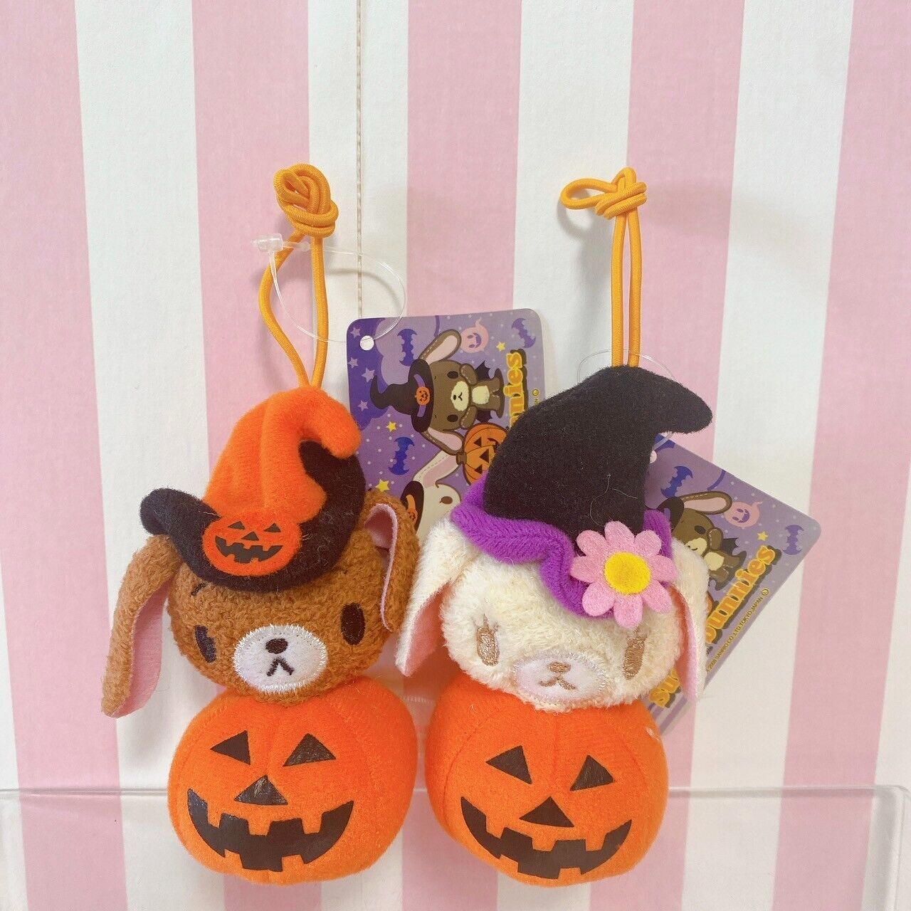 Sanrio Sugarbunnies Halloween Mascot Kurousa Stuffed Toy Plush Taito Kawaii Rare