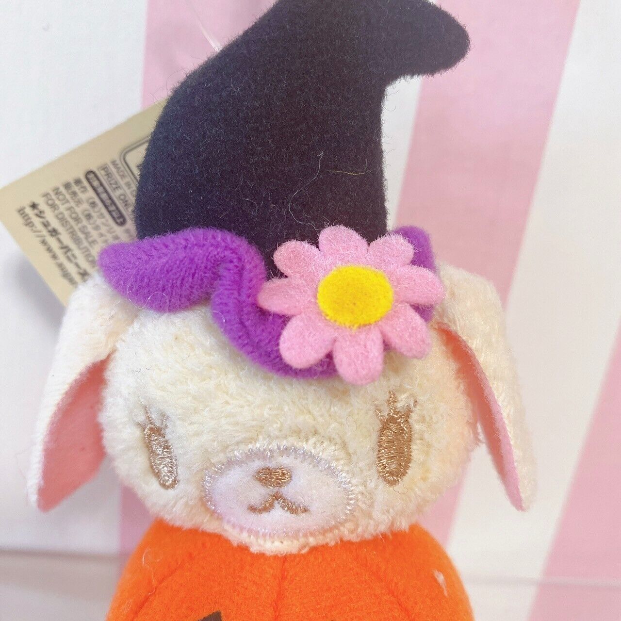 Sanrio Sugarbunnies Halloween Mascot Kurousa Stuffed Toy Plush Taito Kawaii Rare