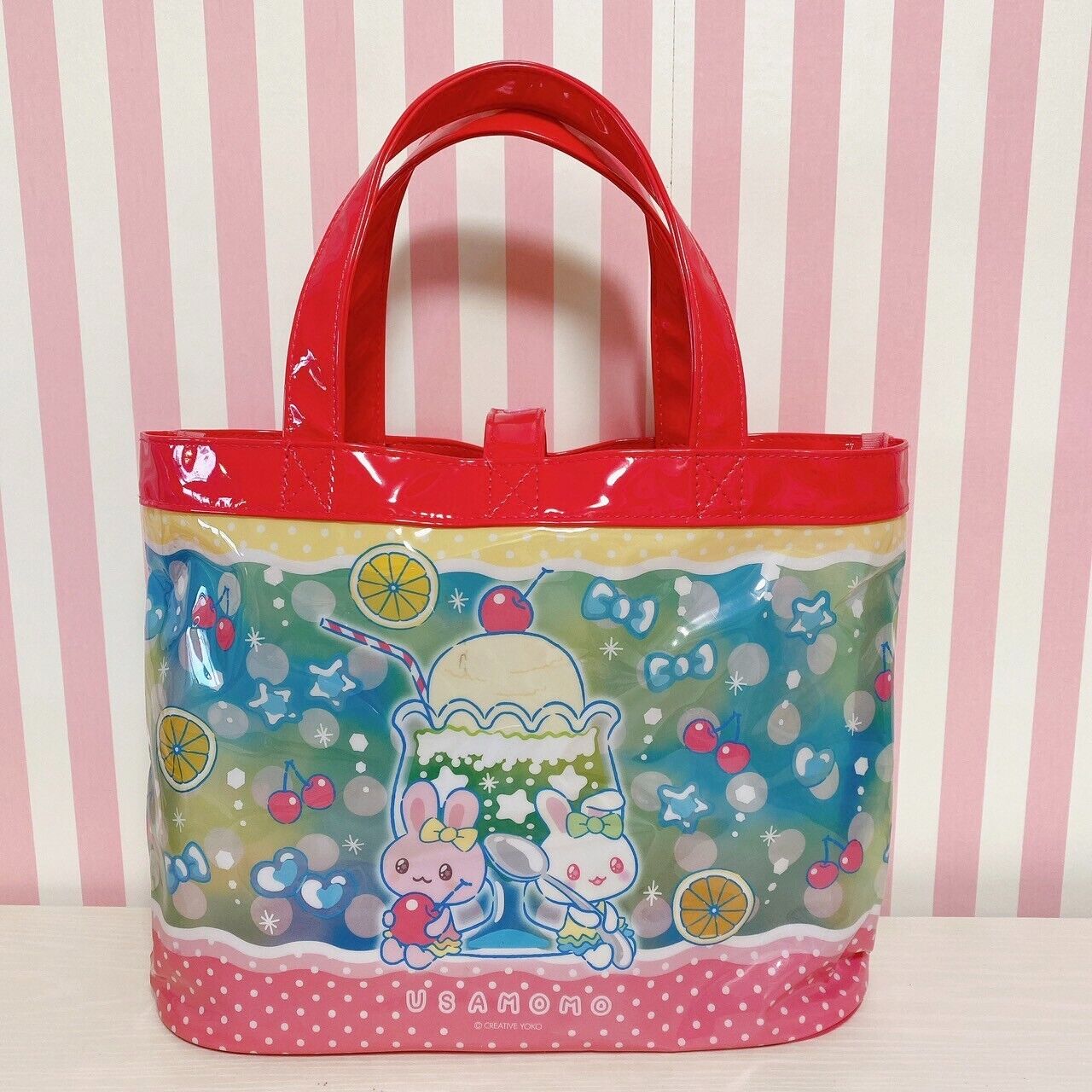 Mother Garden Swimming Pool Bag Usamomo Rabbit Ice Cream Red Sweets Dot Star